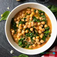 Espinacas con Garbanzos